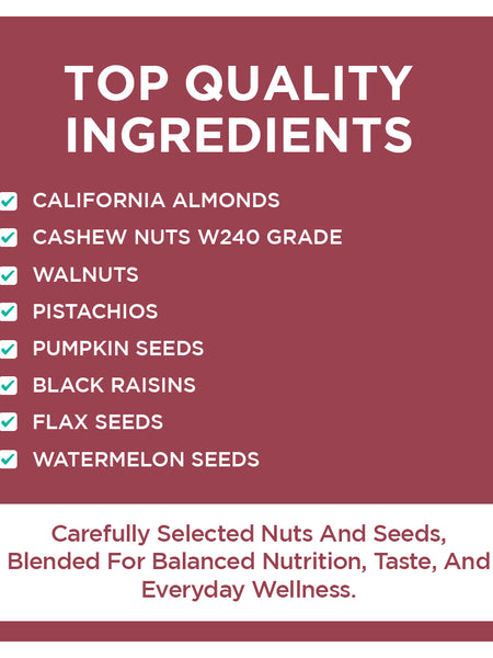 Women’s Health Mix | Nuts, Seeds & Black Raisins | 200 g