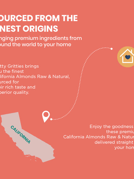 California Almonds- 1kg