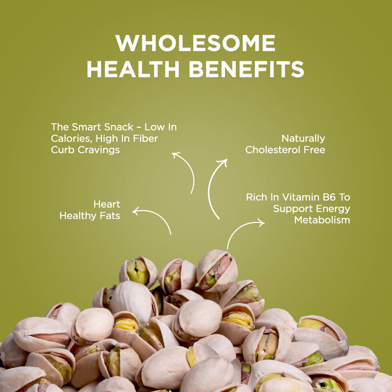 California Pistachios Roasted & Lightly salted (Pack of 4 x 200g  Each) -800g