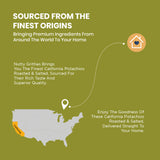 California Pistachios Roasted & Lightly Salted - 200g