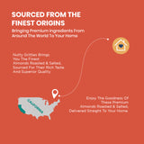 Roasted Almonds, lightly salted -  200g