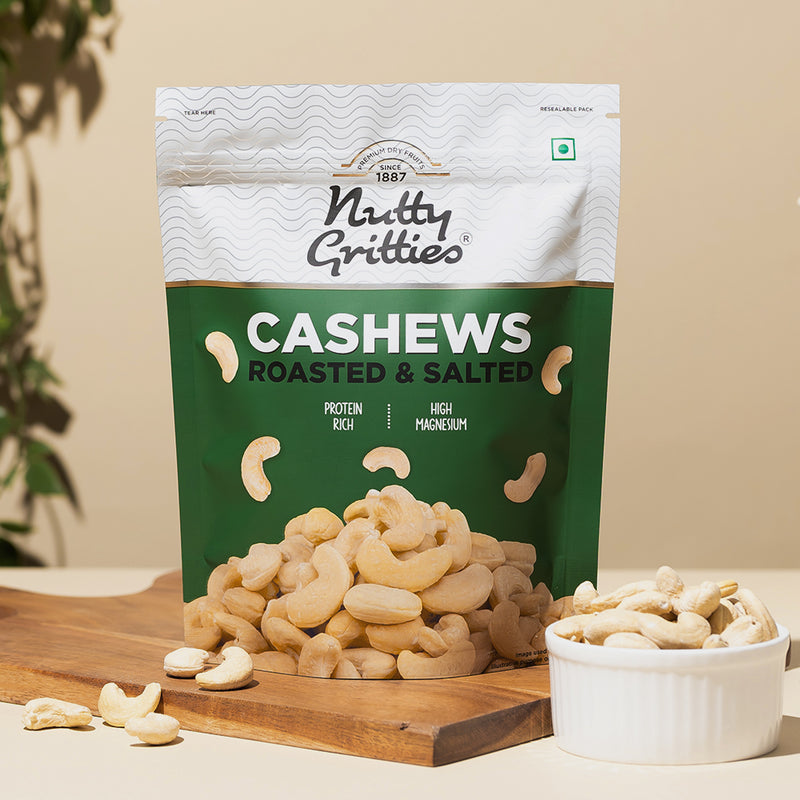 Roasted Salted Jumbo W240 Cashews | 200 g