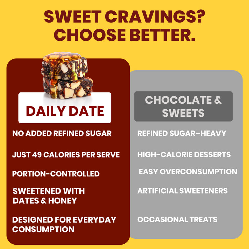 Nutty Gritties Daily Date – Guilt-Free Indulgent Snack (Pack of 10)