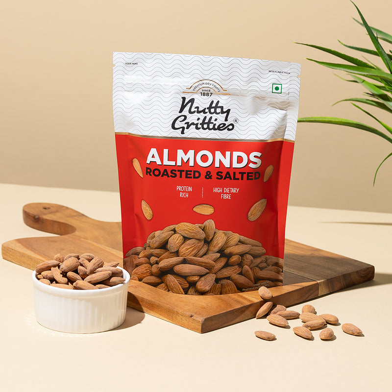 Roasted Salted California Almonds | 200 g