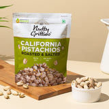 California Pistachios Roasted & Lightly salted (Pack of 4 x 200g  Each) -800g