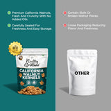 California Walnut Kernels (Pack of 2 x 200g Each ) - 400g