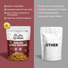 Indian Long Raisins | Naturally Sweet & Fruity | 200 g