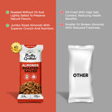 California Almonds Roasted, Lightly Salted (Pack of 12 x40g each) - 480g