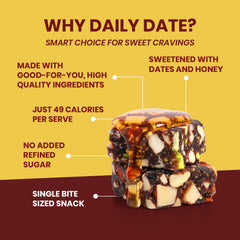 Nutty Gritties Daily Date – Guilt-Free Indulgent Snack (Pack of 10)