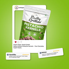 Roasted Unsalted Pistachio Kernels | 100 g