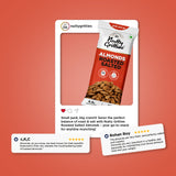 California Almonds Roasted, Lightly Salted (Pack of 12 x40g each) - 480g