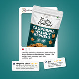 California Walnut Kernels (Pack of 2 x 200g Each ) - 400g