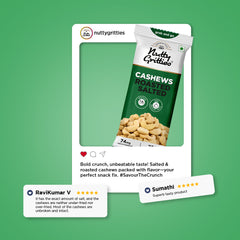 Cashews | Roasted & Lightly Salted | 40 g