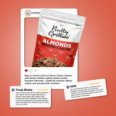 Roasted Salted California Almonds | 200 g