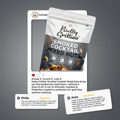 Smoked Cocktail Mixed Nuts, Thai Chilli Blend Combo pack - 400g