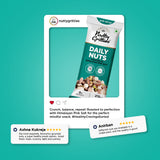 Daily Nuts Roasted in Himalayan Pink Salt  (Pack of  6 x 35g each) - 210g