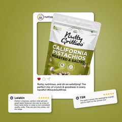 California Pistachios Roasted & Lightly Salted - 200g