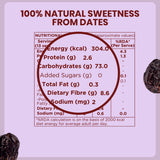 Nutty Gritties Ajwa Dates | Naturally Sweet, Soft Texture | Pack of 2 x 350g Each - 700g