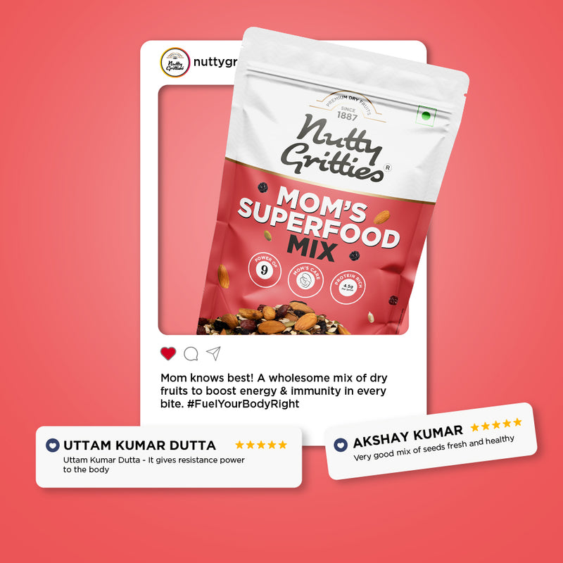 Mom's Superfood Mix (Pack of 5 x 200g Each )- 1kg