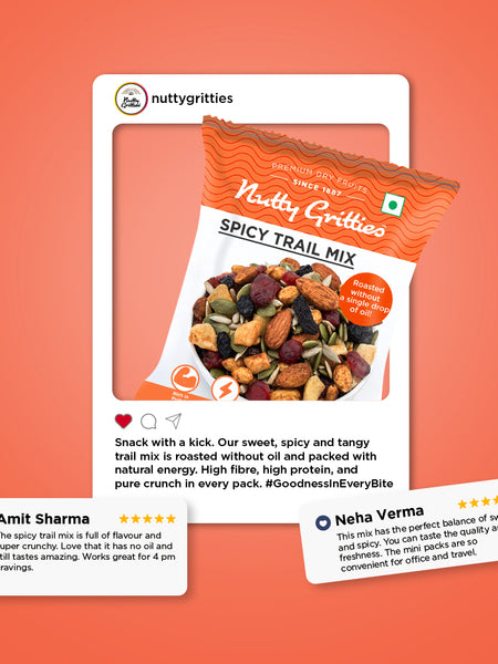 Spicy Trail Mix (Pack of 15 x 24g Each) - 360g