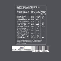 Smoked Cocktail Mixed Nuts | Smoked Flavour Almonds, Cashews & Pistachios | 40 g