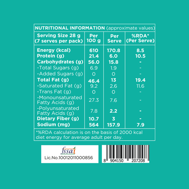 Daily Nuts Roasted in Himalayan Pink Salt - 200g