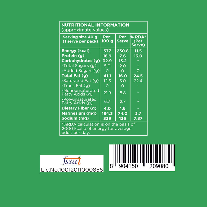 Cashews | Roasted & Lightly Salted | 40 g