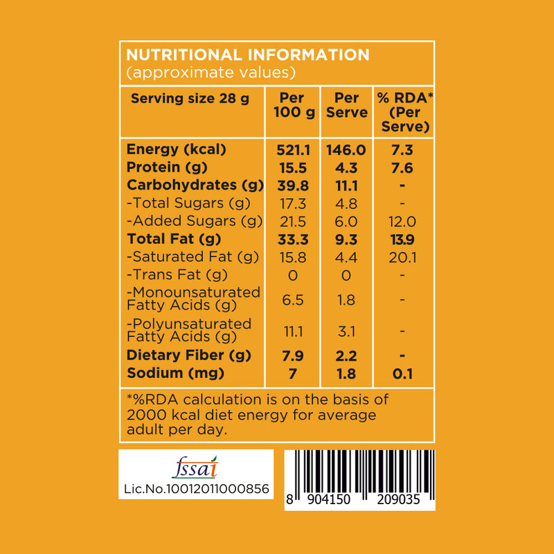 Sports Mix | Roasted Nuts & Dried Berries | Grab & Go Pack | 40 g