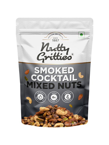 Smoked Cocktail Mixed Nuts - 200g