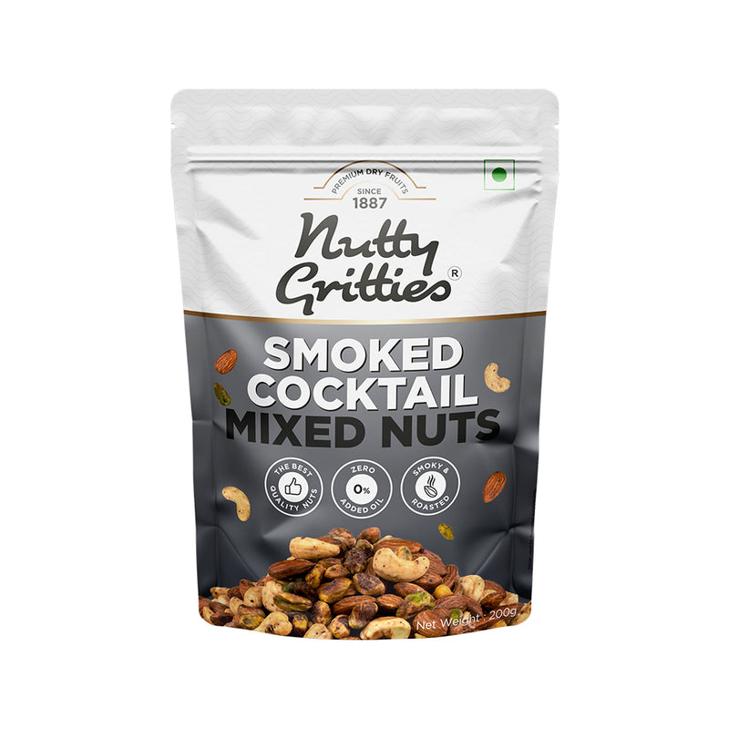 Smoked Cocktail Mixed Nuts - 200g