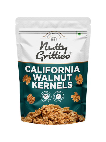 California Walnut Kernels 800gm (Pack of 4 x 200gm)