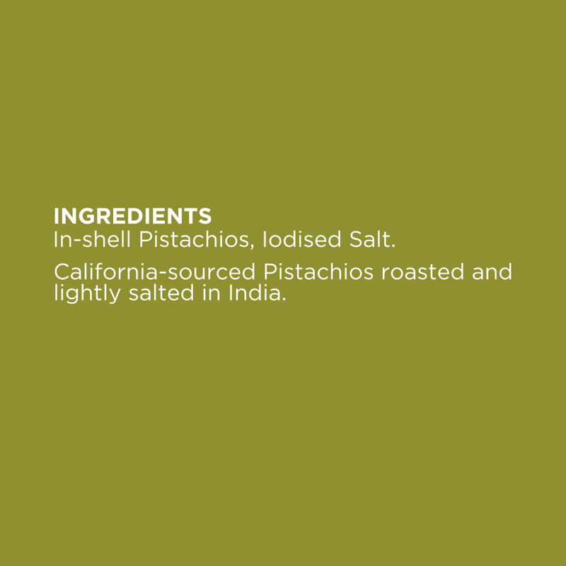 California Pistachios Roasted & Lightly salted (Pack of 4 x 200g  Each) -800g