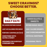 Nutty Gritties Daily Date – Guilt-Free Indulgent Snack (Pack of 10)