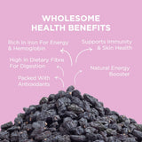 Nutty Gritties Black Raisins 200g