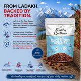 Nutty Gritties Sea Buckthorn Berries 100g | Made in India | Sourced from Ladakh