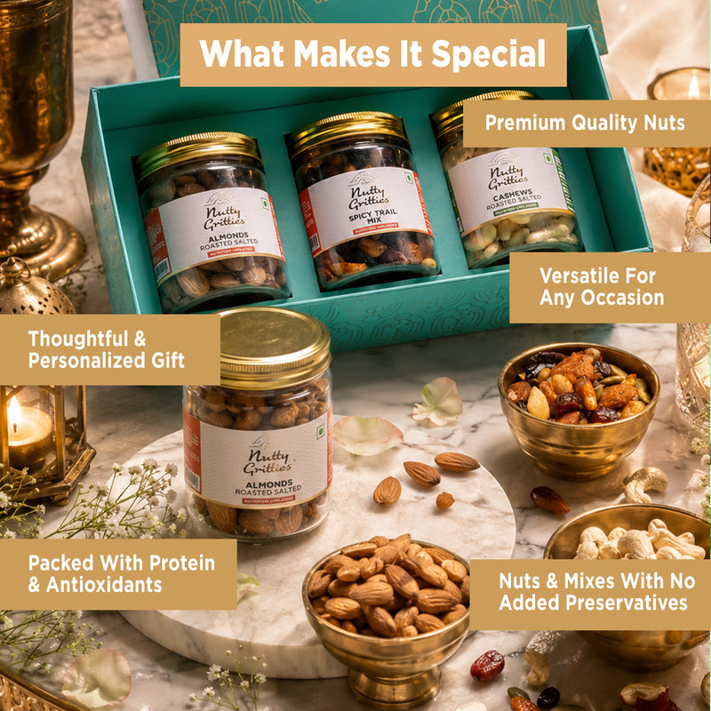Nutty Gritties Joy Edition Dry Fruits Gift Box 320 g