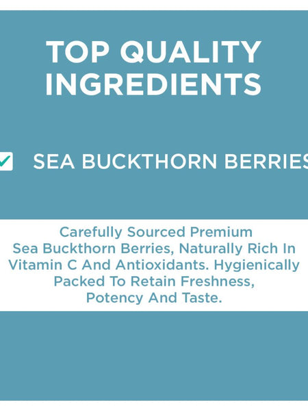 Nutty Gritties Sea Buckthorn Berries 100g | Made in India | Sourced from Ladakh