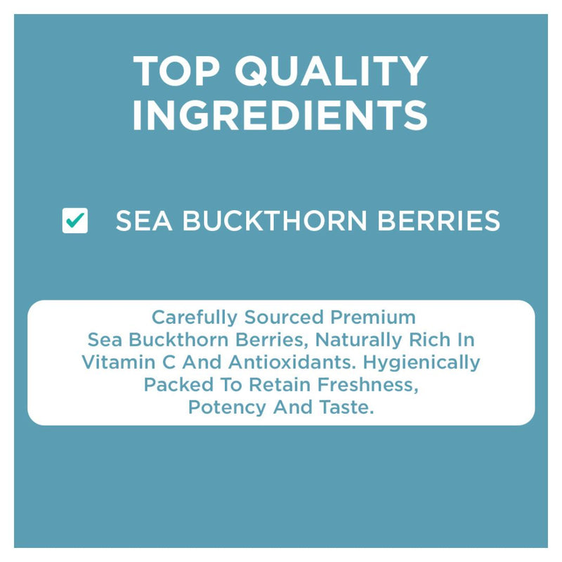 Nutty Gritties Sea Buckthorn Berries 100g | Made in India | Sourced from Ladakh