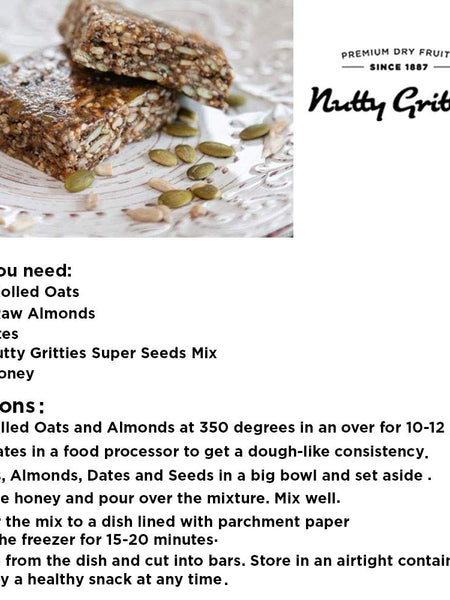 Super Seeds Mix (Pack of 2 x 200g Each )- 400g
