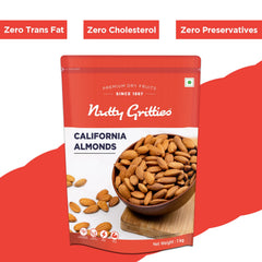Combo Pack - Californian Walnuts, Almonds - 400g