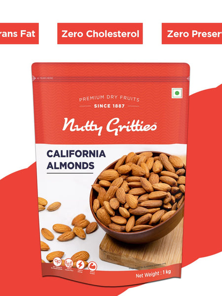 Combo Pack - Californian Walnuts, Almonds - 400g