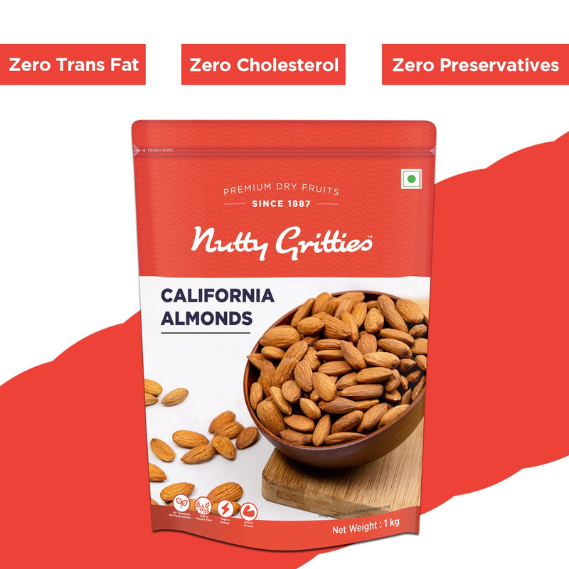 Combo Pack - Californian Walnuts, Almonds - 400g