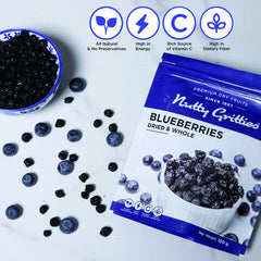 Mix Berries, Dried Blueberries Combo pack - 350g