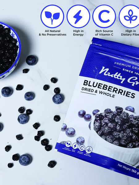 Mix Berries, Dried Blueberries Combo pack - 350g