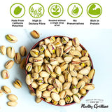 California Pistachios Roasted & Lightly salted (Pack of 4 x 200g  Each) -800g