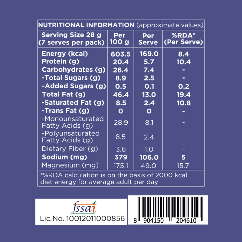 Southern Pepper Cashew Zero Breakage Nuts - 200g