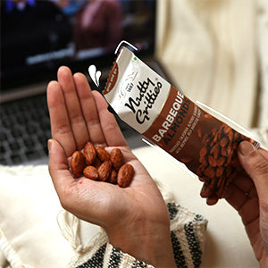 Grab And Go Mix Combo Sports Mix, Roasted Salted Almonds & Cashews, Thai Chilli Blend, Pepper Cashews, Barbeque Almonds (Pack of 6x40g each ) - 240g