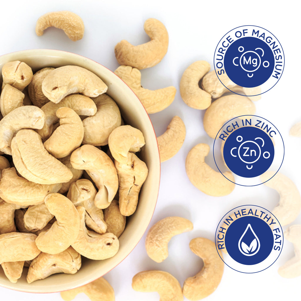 Cashew Nuts Value Pack, Resealable Jar 1kg