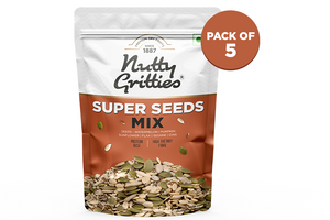 Super Seeds Mix (Pack of 5 x 200g Each) - 1kg