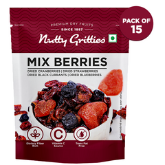 Mix Berries Dried Fruits Berry (Pack of 15 X50g Each) - 750g